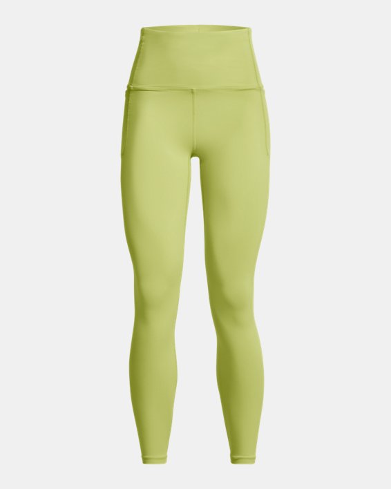 Women's UA Meridian Ultra High Rise Full-Length Leggings, Green, pdpMainDesktop image number 4